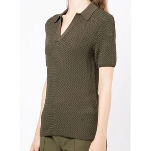 Dion Lee Basket Weave Polo